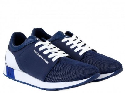 Кросівки Trussardi Jeans модель 77S508 148 BLUE/WHITE — фото 3 - INTERTOP